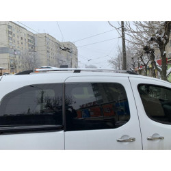 Купити Рейлінги ХРОМ Чавунні ніжки для Peugeot Partner Tepee 2008-2018 рр