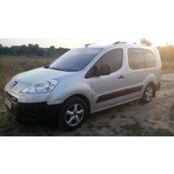 Купити Рейлінги ХРОМ Чавунні ніжки для Peugeot Partner Tepee 2008-2018 рр