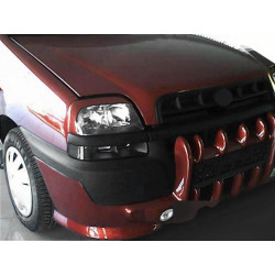 Купить Накладка на бампер Клыки (под покраску) для Fiat Doblo I 2001-2005 гг