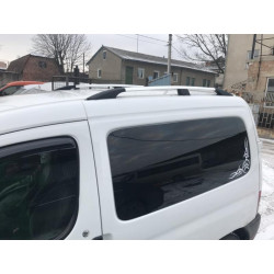 Купити Рейлінги ХРОМ Пластикові ніжки, установка на клей для Peugeot Partner 1996-2008 рр