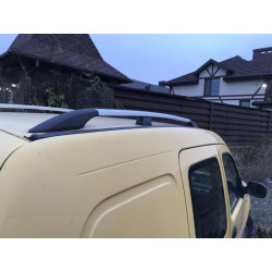 Купити Рейлінги Хром Стандартна база, Пластикові ніжки для Renault Kangoo 1998-2008 рр