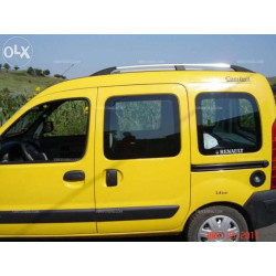 Купити Рейлінги Хром Стандартна база, Пластикові ніжки для Renault Kangoo 1998-2008 рр