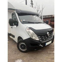 Купить Козырек на лобовое стекло V1(черный глянец, 5мм) для Renault Master 2011-2023 гг