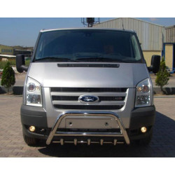 Купити Кенгурятник WT003 (2006-2014, нерж.) для Ford Transit рр