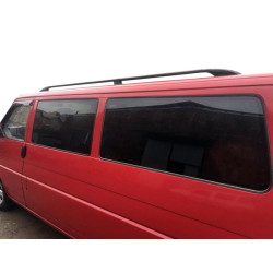 Купити Рейлінги Чорні Довга база, Металеві ніжки для Volkswagen T4 Caravelle/Multivan