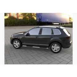 Купити Бічні труби (2 шт, нерж) для Volkswagen Touareg 2010-2018 рр