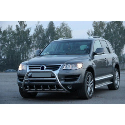 Купити Кенгурятник WT003 Special (нерж) для Volkswagen Touareg 2002-2010 рр