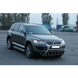 Купити Кенгурятник WT003 Special (нерж) для Volkswagen Touareg 2002-2010 рр