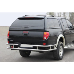 Купити Задній захист AK0022 (нерж) для Mitsubishi L200 2006-2015 рр