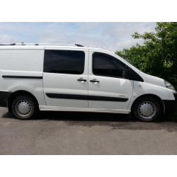 Купити Бічні труби BB001 (2 шт., нерж) 60 мм, коротка база для Peugeot Expert 2007-2016 рр