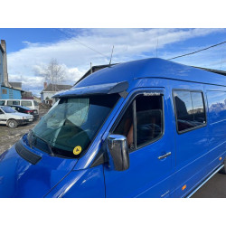 Купити Козирьок на лобове скло (чорний глянець, 5мм) для Volkswagen LT 1995-2006 рр