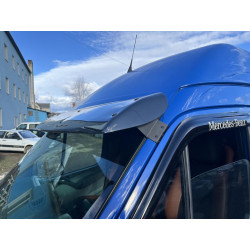 Купити Козирьок на лобове скло (чорний глянець, 5мм) для Volkswagen LT 1995-2006 рр