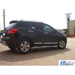 Купити Бічні труби (2 шт., нерж.) для Nissan Qashqai 2010-2014рр