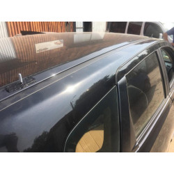 Купити Рейлінги чорні (пласт. Ніжки.) Металеві ніжки для Nissan Qashqai 2010-2014рр