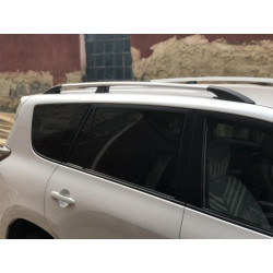 Купити Рейлінги Хром Турецькі Коротка база, Пластикові ніжки для Toyota Rav 4 2006-2013 рр