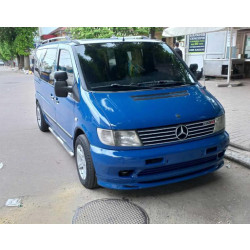 Купити Нижня накладка на бампер Brabos Style (під фарбування) для Mercedes Vito W638 1996-2003 рр