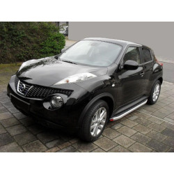 Купить Боковые пороги Fullmond (2 шт, алюм.) для Nissan Juke 2010-2019 гг