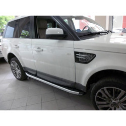Купить Боковые пороги Fullmond (2 шт, алюм.) для Range Rover Sport 2005-2013 гг
