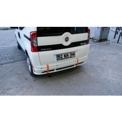 Купити Накладка на задній бампер Emotion (під фарбування) для Peugeot Bipper