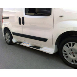 Купити Бокові пороги Sorento тип (під фарбування) для Peugeot Bipper