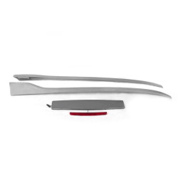 Купити Рейлінги з спойлером HRV-type (під фарбування) для Fiat Doblo I 2005-2010 рр