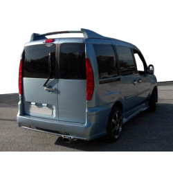 Купити Рейлінги з спойлером HRV-type (під фарбування) для Fiat Doblo I 2005-2010 рр