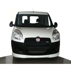 Купить Накладка на передний бампер (нижняя юбка, под покраску) для Fiat Doblo II 2010-2022 гг