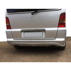 Купити Накладка на задній бампер (під фарбування) для Mercedes Vito W638 1996-2003 рр