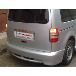 Купити Накладка на задній бампер (під фарбування) для Volkswagen Caddy 2010-2015 рр