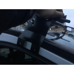 Купить Козырек на лобовое стекло (черный глянец, 5мм) для Nissan Primastar 2002-2014 гг