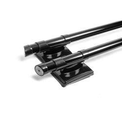 Купити Рейлінги з перемичками (2 шт, Хром) для Toyota Hilux 2015- рр