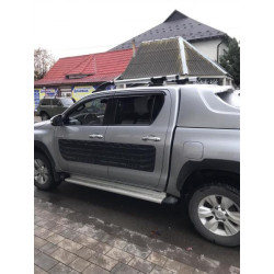 Купити Рейлінги з перемичками (2 шт, Хром) для Toyota Hilux 2015- рр