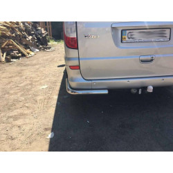 Купити Задні куточки AK003 (2 шт., нерж) Середня і довга база для Mercedes Vito W639 2004-2014 рр