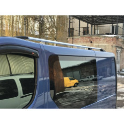 Купити Рейлінги Хром ( пласт. ніжки) Довга, Пластикові ніжки для Opel Vivaro 2001-2015 рр