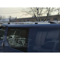 Купити Рейлінги Хром ( пласт. ніжки) Довга, Пластикові ніжки для Opel Vivaro 2001-2015 рр