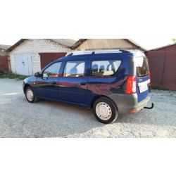 Купити Рейлінги Хром Пластикові ніжки для Renault Logan MCV 2005-2013 рр