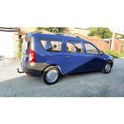 Купити Рейлінги Хром Чавунні ніжки для Renault Logan MCV 2005-2013 рр