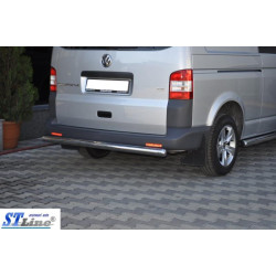 Купити Задня дуга AK002 (нерж) для Volkswagen T5 2010-2015 рр