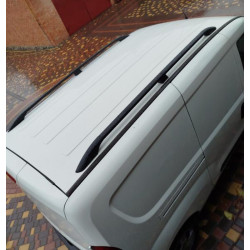 Купити рейлінги чорні Стандартна, Пластикові ніжки для Fiat Doblo II 2010-2022 рр