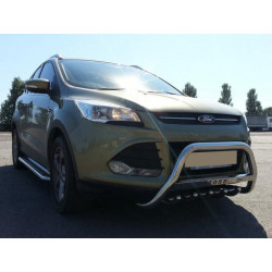 Купити Кенгурятник WT004 (нерж.) для Ford Kuga/Escape 2013-2019 рр