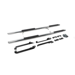 Купити Бічні труби (2014-2017, 2 шт., нерж.) для Nissan Qashqai/Rogue Sport рр