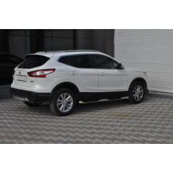 Купити Бічні труби (2014-2017, 2 шт., нерж.) для Nissan Qashqai/Rogue Sport рр