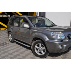 Купить Боковые пороги Fullmond (2 шт, алюм.) для Nissan X-trail T31 2007-2014 гг