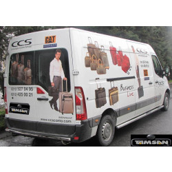 Купити Задня дуга (нерж.) для Opel Movano 2010-2021 рр