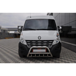 Купити Кенгурятник WT003 (нерж.) для Opel Movano 2010-2021 рр