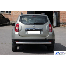 Купити Задня дуга пряма (нерж.) для Renault Duster 2008-2017 рр