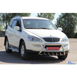 Купити Кенгурятник WT003 (нерж) для SsangYong Kyron 2005-2014 рр
