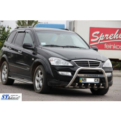 Купити Кенгурятник WT003 (нерж) для SsangYong Kyron 2005-2014 рр