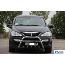 Купити Кенгурятник WT003 (нерж) для SsangYong Kyron 2005-2014 рр