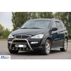 Купити Кенгурятник WT003 (нерж) для SsangYong Kyron 2005-2014 рр